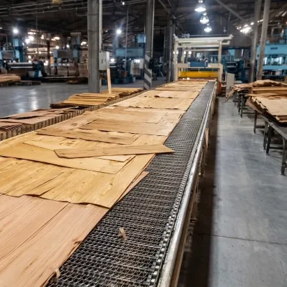 Veneer Setting Line — System Plan Layout