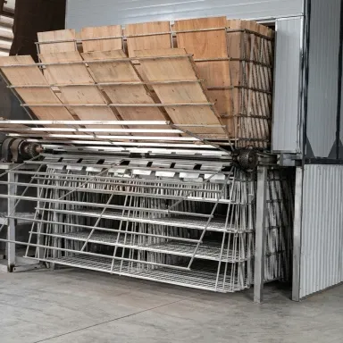 Veneer Vertical Dryer — Output Section