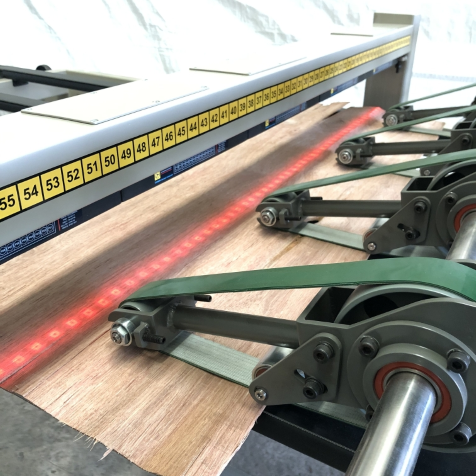 iPAWS-3 Smart Veneer Grading System — Full System View